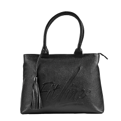 FitLine Tote Bag Leather in Black Leadership 2024